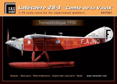 Latecoere 28-3 'Comte de la Vaulx' (komplett makett)
