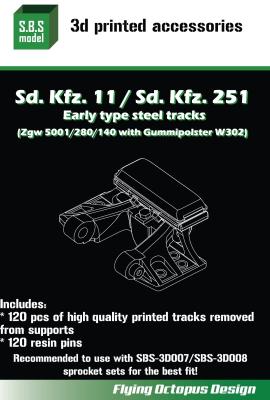 Sd.Kfz.251 Early Pattern tracks