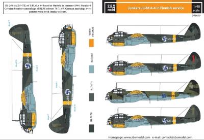 Junkers Ju-88 A-4 finn szolgálatban (2.vh.)