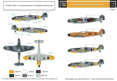 Messerschmitt Bf-109F spanyol szolgálatban