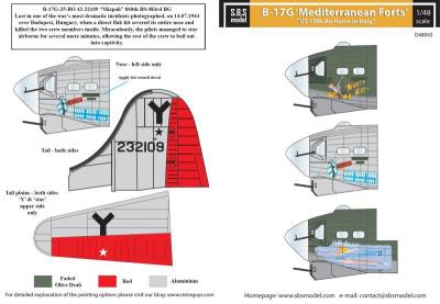 B-17G 'Mediterranean Forts' US 15th Air Force in Italy