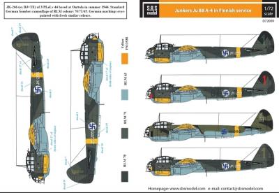 Junkers Ju-88 A-4 finn szolgálatban (2.vh.)