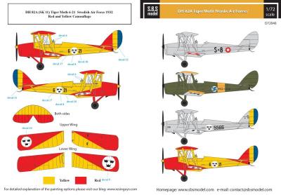 De Havilland DH-82A Tiger Moth 'Nordic Air Forces'