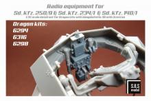 Radio Equipment Sd.Kfz 250/9 - Sd.Kfz 234/1 - Sd.Kfz 140/1