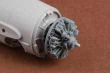 F4F-4 Wildcat engine & exhaust set for Arma Hobby kit