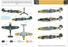 Messerschmitt Bf-109G-2 finn szolgálatban