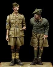Brit tiszthelyettes és Skót katona (2.vh.)