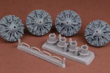 B-17 F/G Engine upgrade set for HK Models kit - 1.