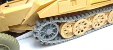 Sd.Kfz.251 Early Pattern tracks + sprocket (non poligonal) - 2.