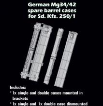 German Mg34/42 tartalékhordó tároló az Sd. Kfz. 250/1-hez - 3.