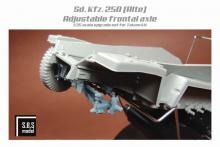 Sd.Kfz.250 (Alte) Adjustable frontal axle for Takom kit - 3.