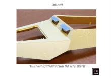 Sd.Kfz. 251 D series Visors 'Flat type' - 1.