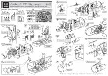Fokker D XXI feljavító készlet (Mercury) - 1.
