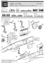 Mig-21bis futóműaknák és kerekek - 1.