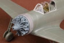 Bloch MB 151 & 152 engine with cowling set for Dora Wings - 2.