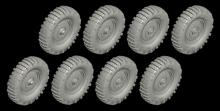 Krupp Kfz.69/70 felnik Dunlop extra terepabronccsal #1 - 1.