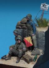 U.S. Navy orvosok és jelző Utah Beach (Normandia 1944) - 4.